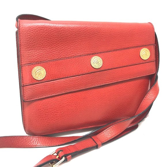 CELINE Red Shoulder Bag - Picture 1 of 12
